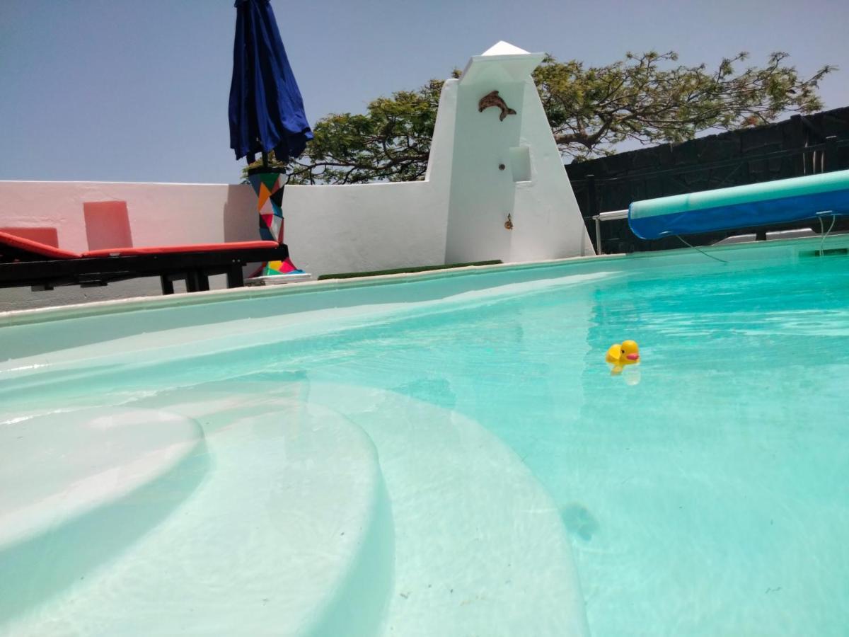 Aptos Con Piscina El Flamboyan 1 Teseguite Exteriér fotografie